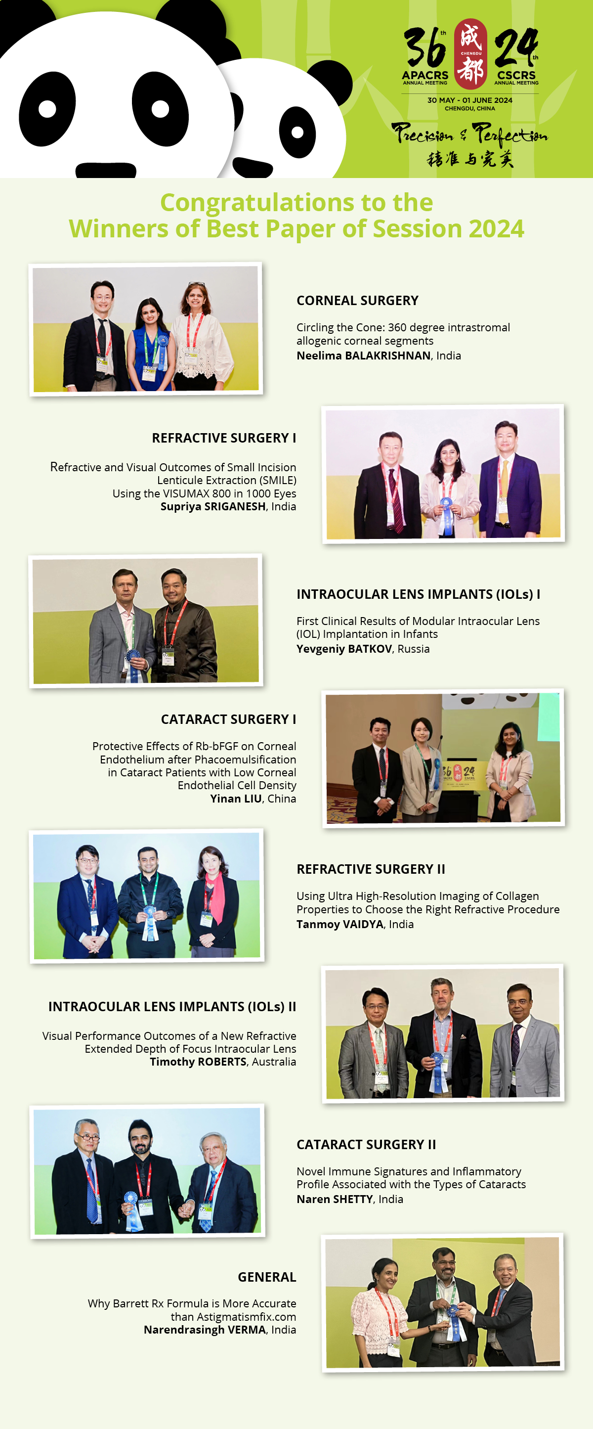 Best Paper of Session 2024